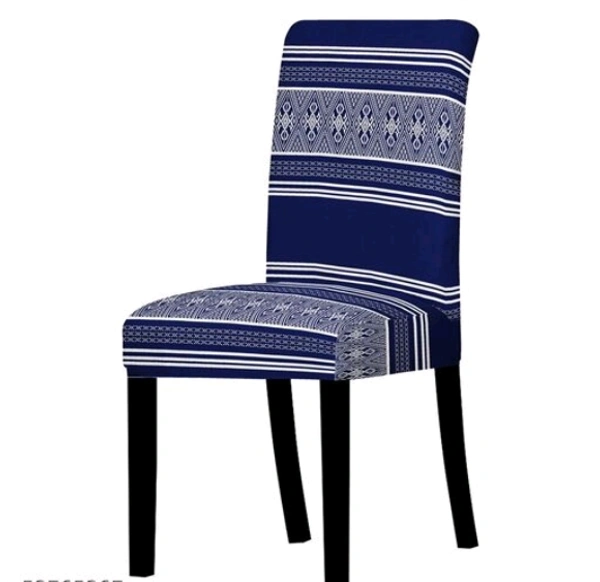 Elastic Chair Cover Stretch Removable Washable Short Dining Chair Cover Protector Seat Slipcover - Polyster, Elastic/ Stretchable, Multipack of1